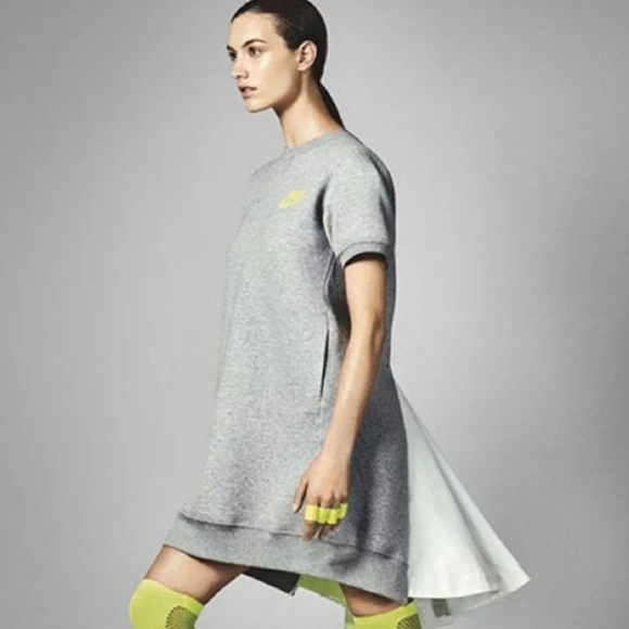 gray nike dress